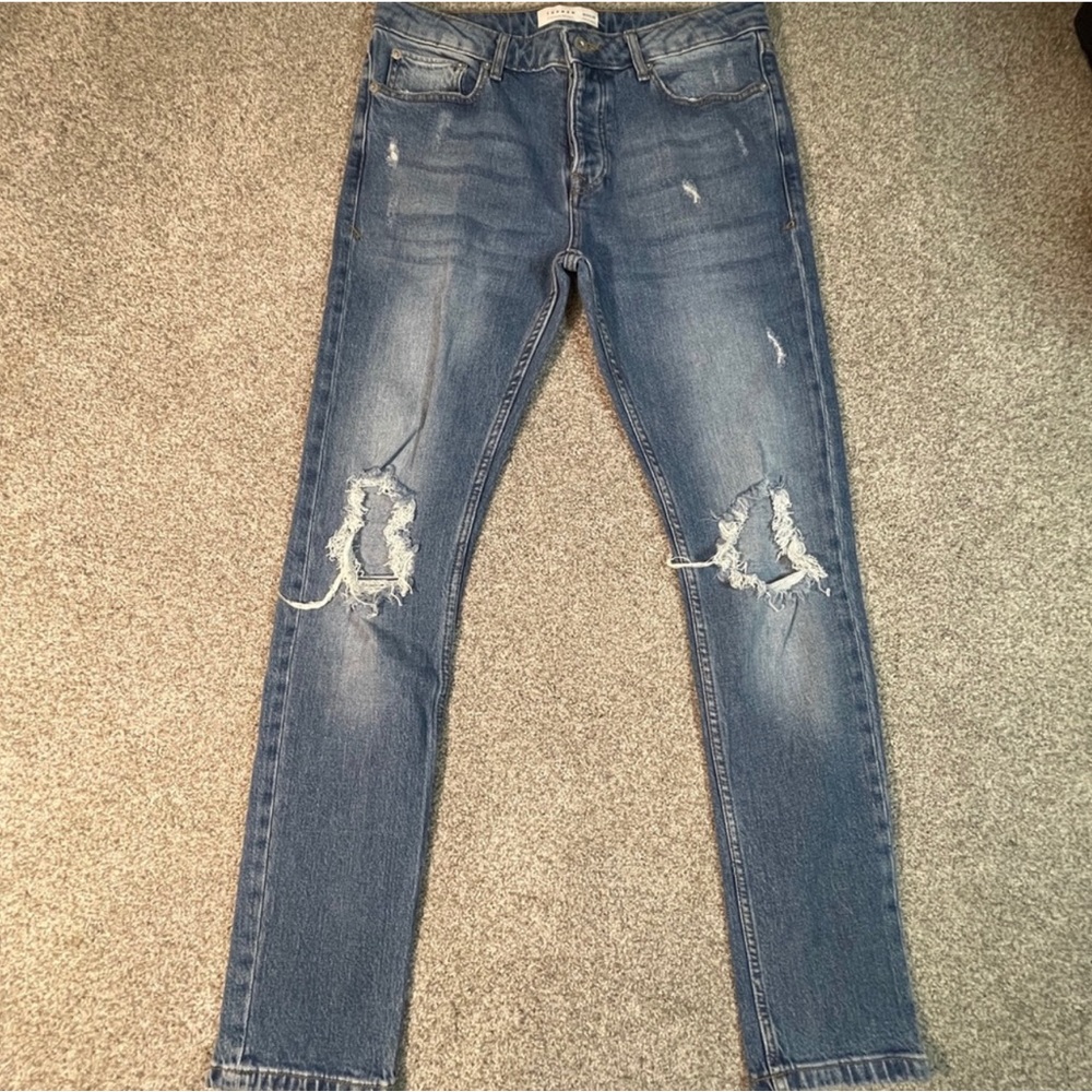 TopMan Stretch Skinny Jeans Size 32x32 NWOT